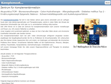 Tablet Screenshot of praxis-heiz.ch
